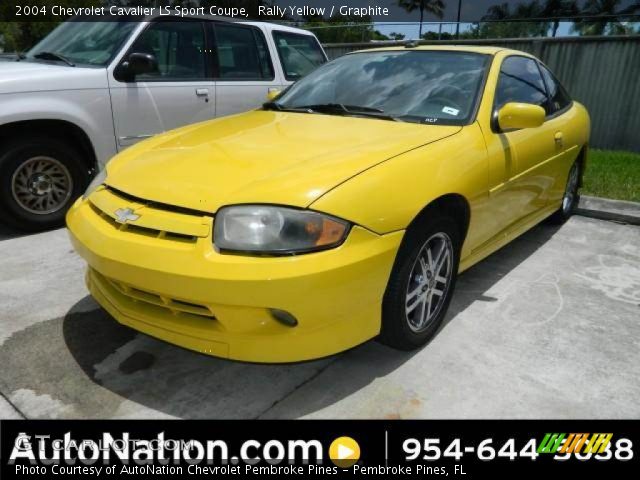 2004 Chevrolet Cavalier LS Sport Coupe in Rally Yellow