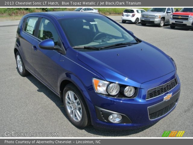 2013 Chevrolet Sonic LT Hatch in Blue Topaz Metallic