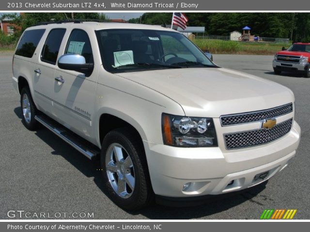 2013 Chevrolet Suburban LTZ 4x4 in White Diamond Tricoat