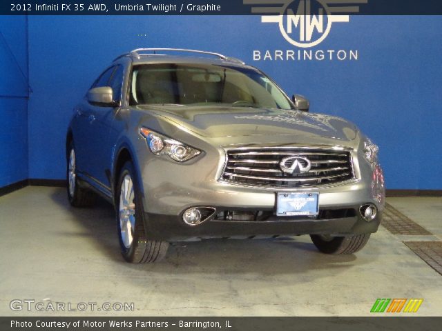 2012 Infiniti FX 35 AWD in Umbria Twilight