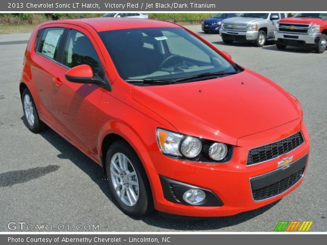 2013 Chevrolet Sonic LT Hatch in Victory Red