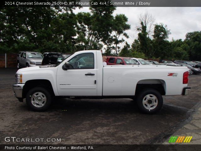 2014 Chevrolet Silverado 2500HD WT Regular Cab 4x4 in Summit White