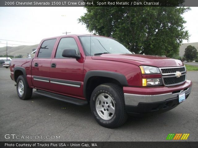 2006 Chevrolet Silverado 1500 LT Crew Cab 4x4 in Sport Red Metallic