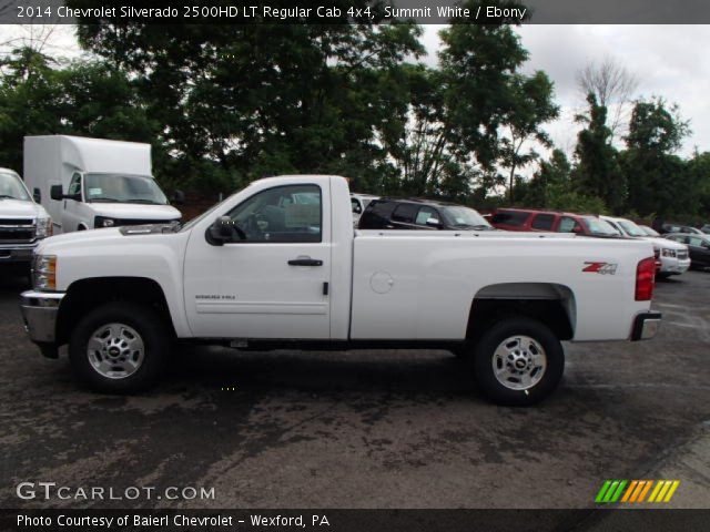 2014 Chevrolet Silverado 2500HD LT Regular Cab 4x4 in Summit White