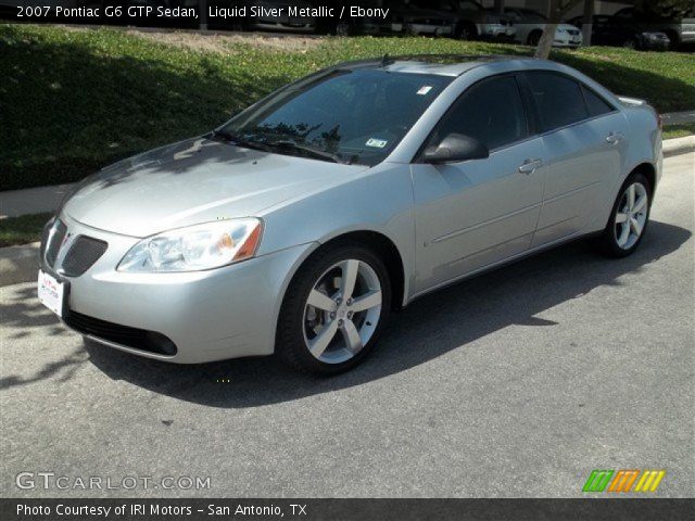 2007 Pontiac G6 GTP Sedan in Liquid Silver Metallic