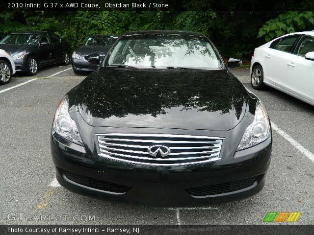 2010 Infiniti G 37 x AWD Coupe in Obsidian Black
