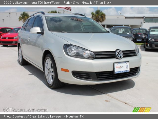 2012 Volkswagen Jetta TDI SportWagen in Reflex Silver Metallic