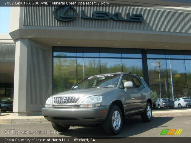 2002 Lexus RX 300 AWD in Mineral Green Opalescent