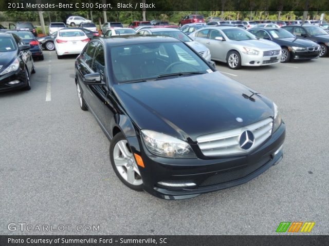 2011 Mercedes-Benz C 300 Sport in Black