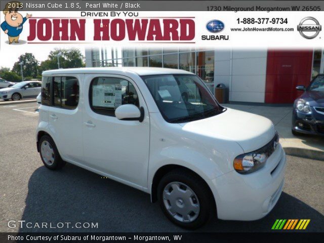 2013 Nissan Cube 1.8 S in Pearl White