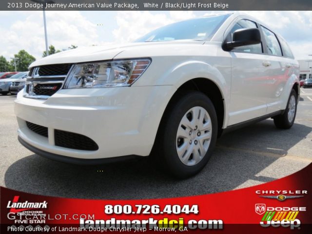 2013 Dodge Journey American Value Package in White