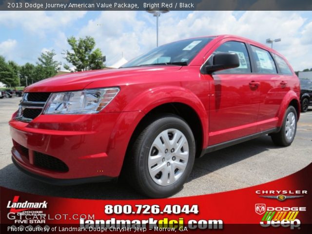 2013 Dodge Journey American Value Package in Bright Red