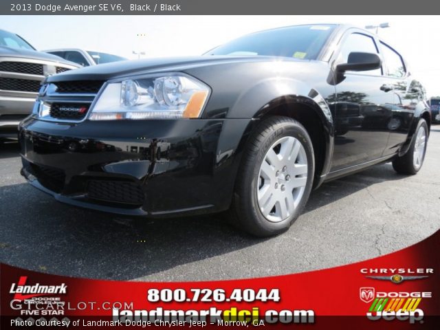 2013 Dodge Avenger SE V6 in Black