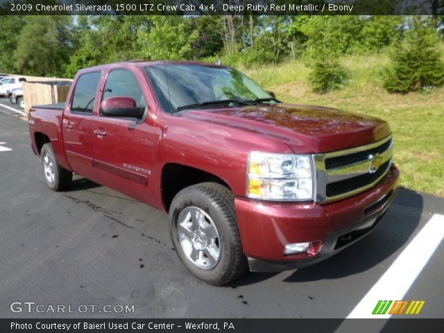 2009 Chevrolet Silverado 1500 LTZ Crew Cab 4x4 in Deep Ruby Red Metallic