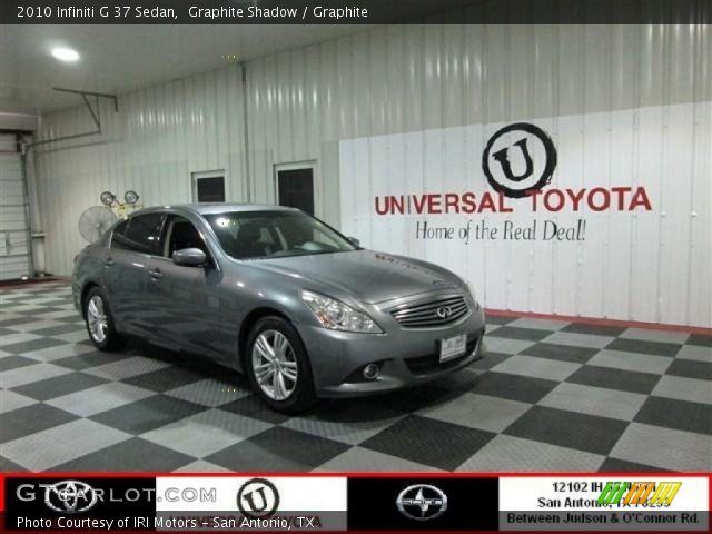 2010 Infiniti G 37 Sedan in Graphite Shadow