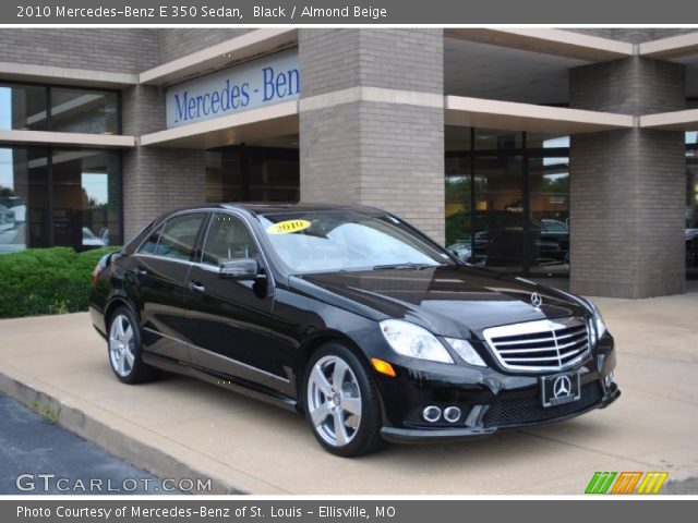 2010 Mercedes-Benz E 350 Sedan in Black