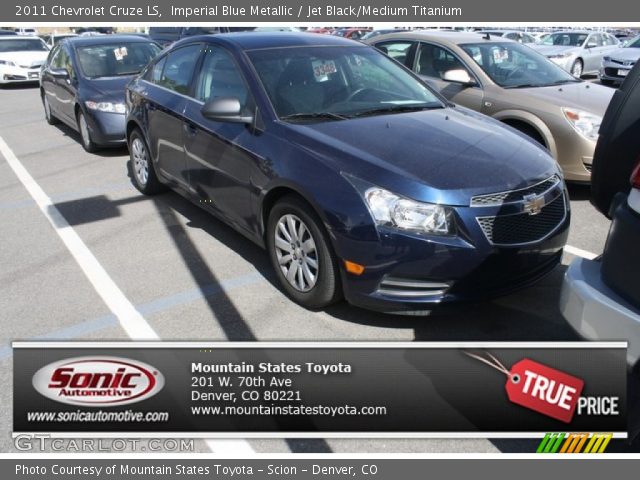 2011 Chevrolet Cruze LS in Imperial Blue Metallic