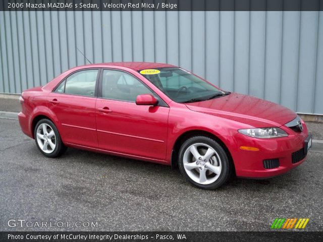 2006 Mazda MAZDA6 s Sedan in Velocity Red Mica