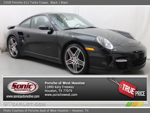 2008 Porsche 911 Turbo Coupe in Black