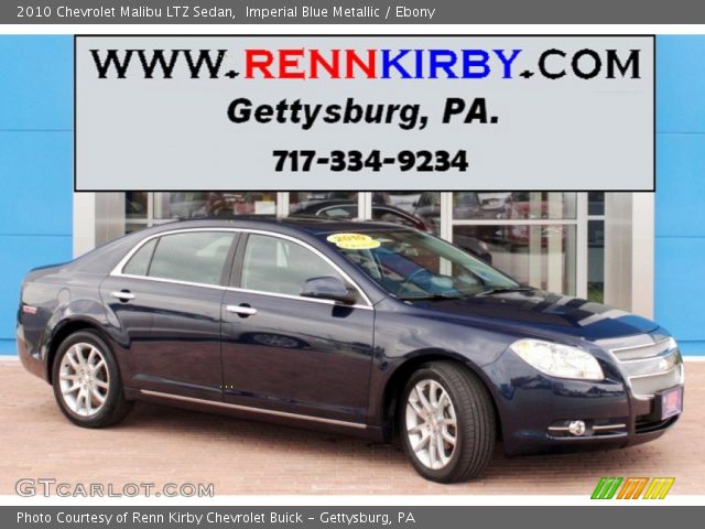 2010 Chevrolet Malibu LTZ Sedan in Imperial Blue Metallic