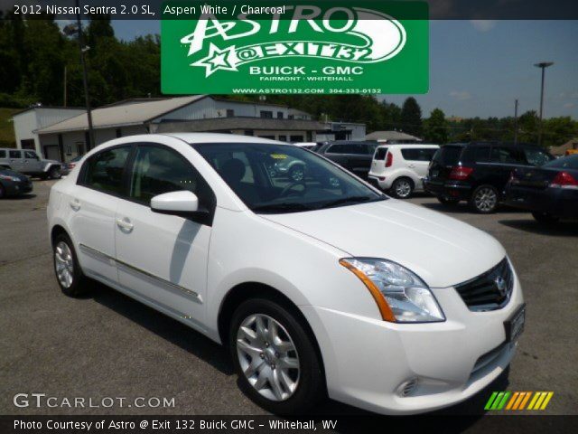 2012 Nissan Sentra 2.0 SL in Aspen White