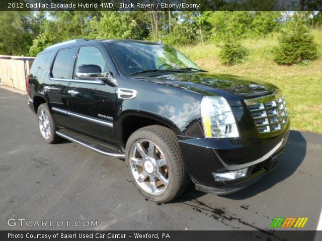 2012 Cadillac Escalade Hybrid 4WD in Black Raven