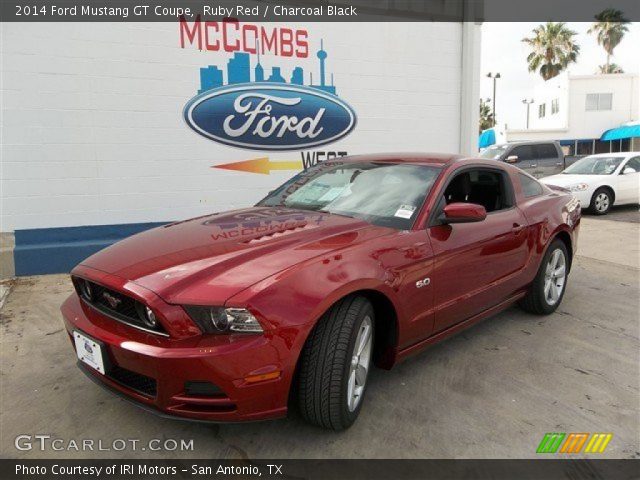 2014 Ford Mustang GT Coupe in Ruby Red