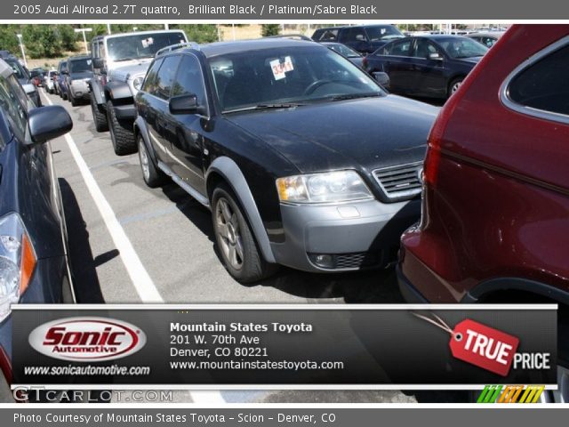2005 Audi Allroad 2.7T quattro in Brilliant Black