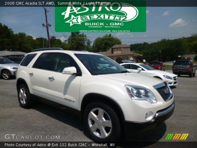 2008 GMC Acadia SLT AWD in Summit White