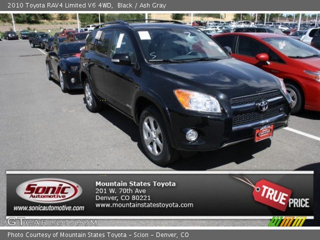 2010 Toyota RAV4 Limited V6 4WD in Black