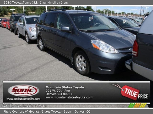 2010 Toyota Sienna XLE in Slate Metallic
