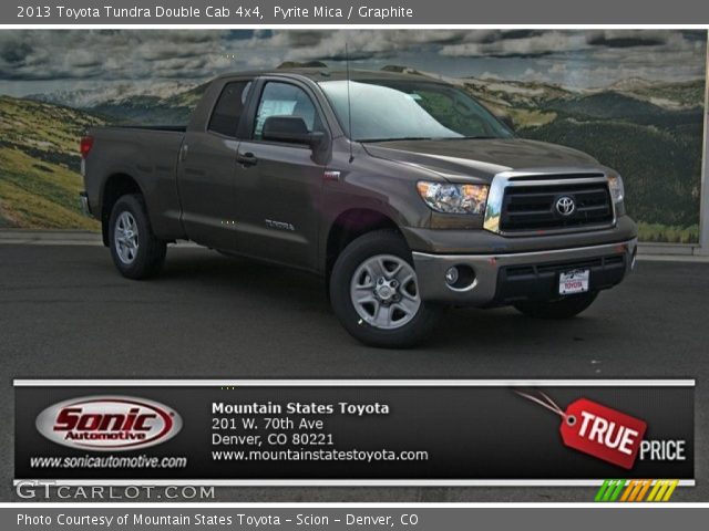 2013 Toyota Tundra Double Cab 4x4 in Pyrite Mica