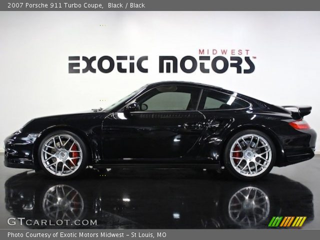 2007 Porsche 911 Turbo Coupe in Black