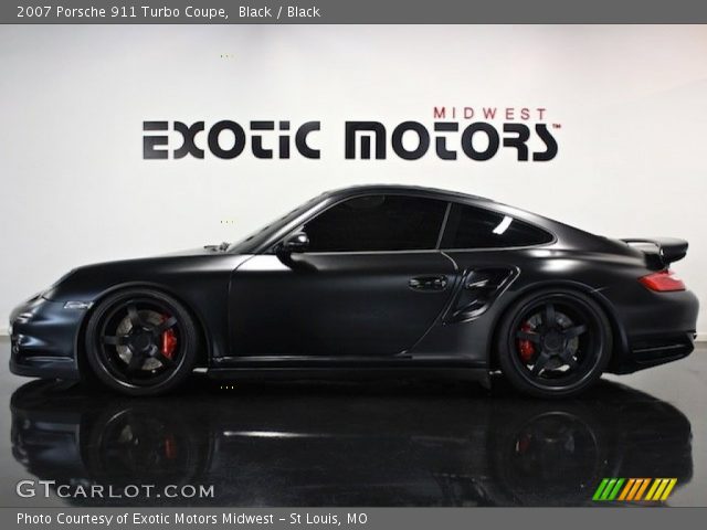 2007 Porsche 911 Turbo Coupe in Black