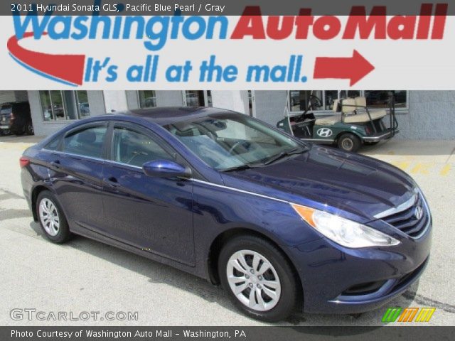 2011 Hyundai Sonata GLS in Pacific Blue Pearl