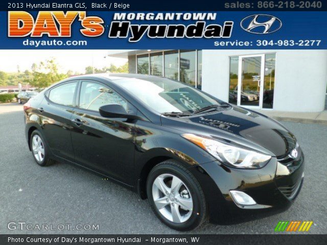 2013 Hyundai Elantra GLS in Black