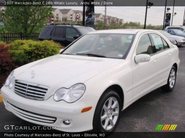 2007 Mercedes-Benz C 280 4Matic Luxury in Arctic White