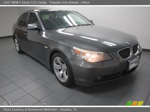 2007 BMW 5 Series 525i Sedan in Titanium Grey Metallic