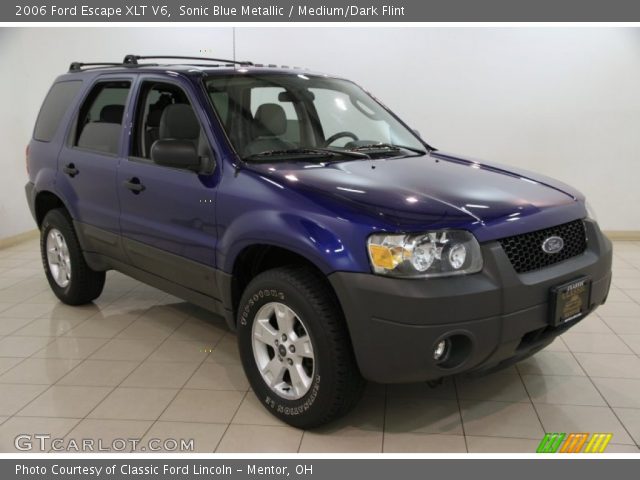 2006 Ford Escape XLT V6 in Sonic Blue Metallic