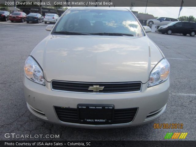2008 Chevrolet Impala LS in Gold Mist Metallic