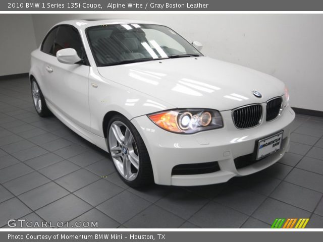 2010 BMW 1 Series 135i Coupe in Alpine White