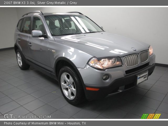 2007 BMW X3 3.0si in Silver Grey Metallic