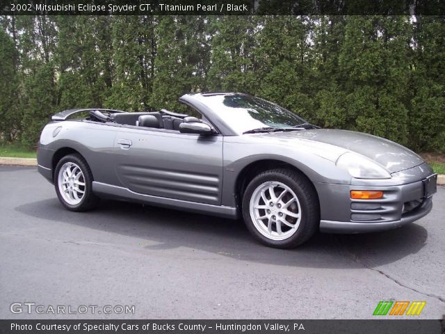 2002 Mitsubishi Eclipse Spyder GT in Titanium Pearl