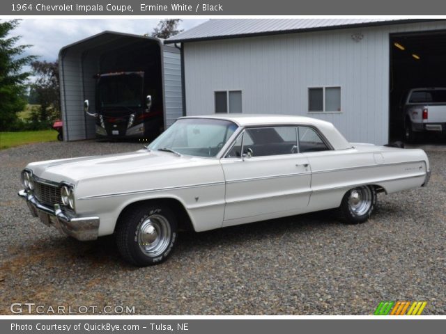 1964 Chevrolet Impala Coupe in Ermine White