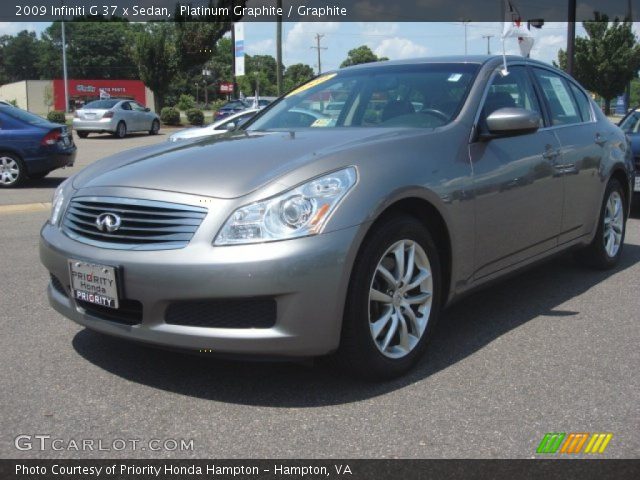 2009 Infiniti G 37 x Sedan in Platinum Graphite
