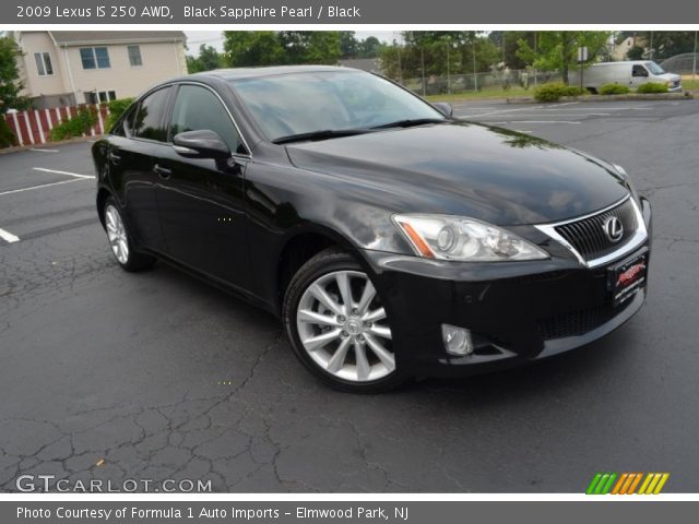 2009 Lexus IS 250 AWD in Black Sapphire Pearl