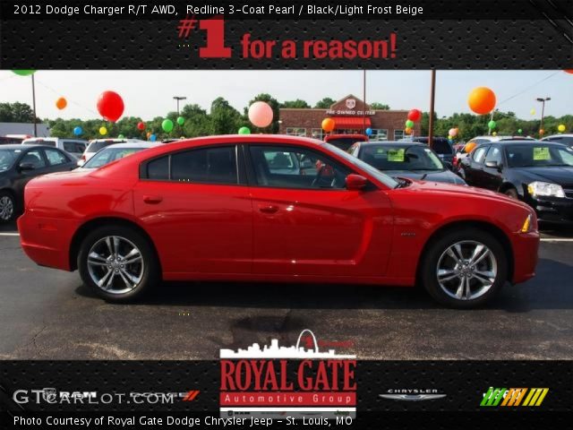 2012 Dodge Charger R/T AWD in Redline 3-Coat Pearl