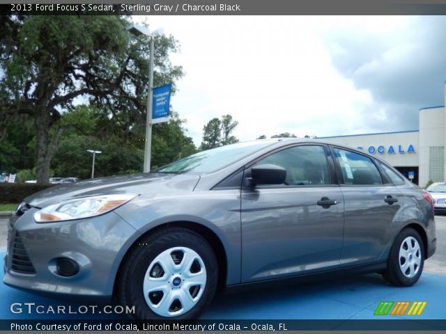 2013 Ford Focus S Sedan in Sterling Gray