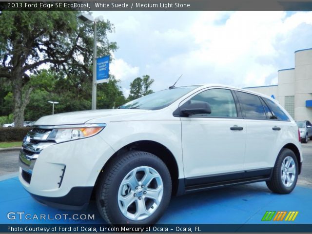 2013 Ford Edge SE EcoBoost in White Suede