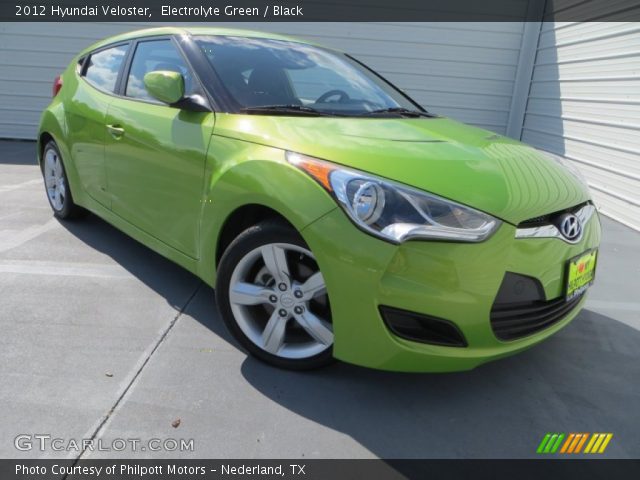 2012 Hyundai Veloster  in Electrolyte Green